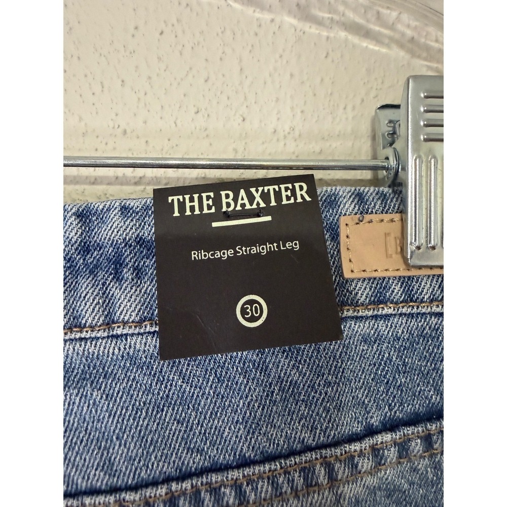 BlankNYC The Baxter Ribcage Straight Leg Jeans High Rise Size 30 Distressed - Picture 5 of 14